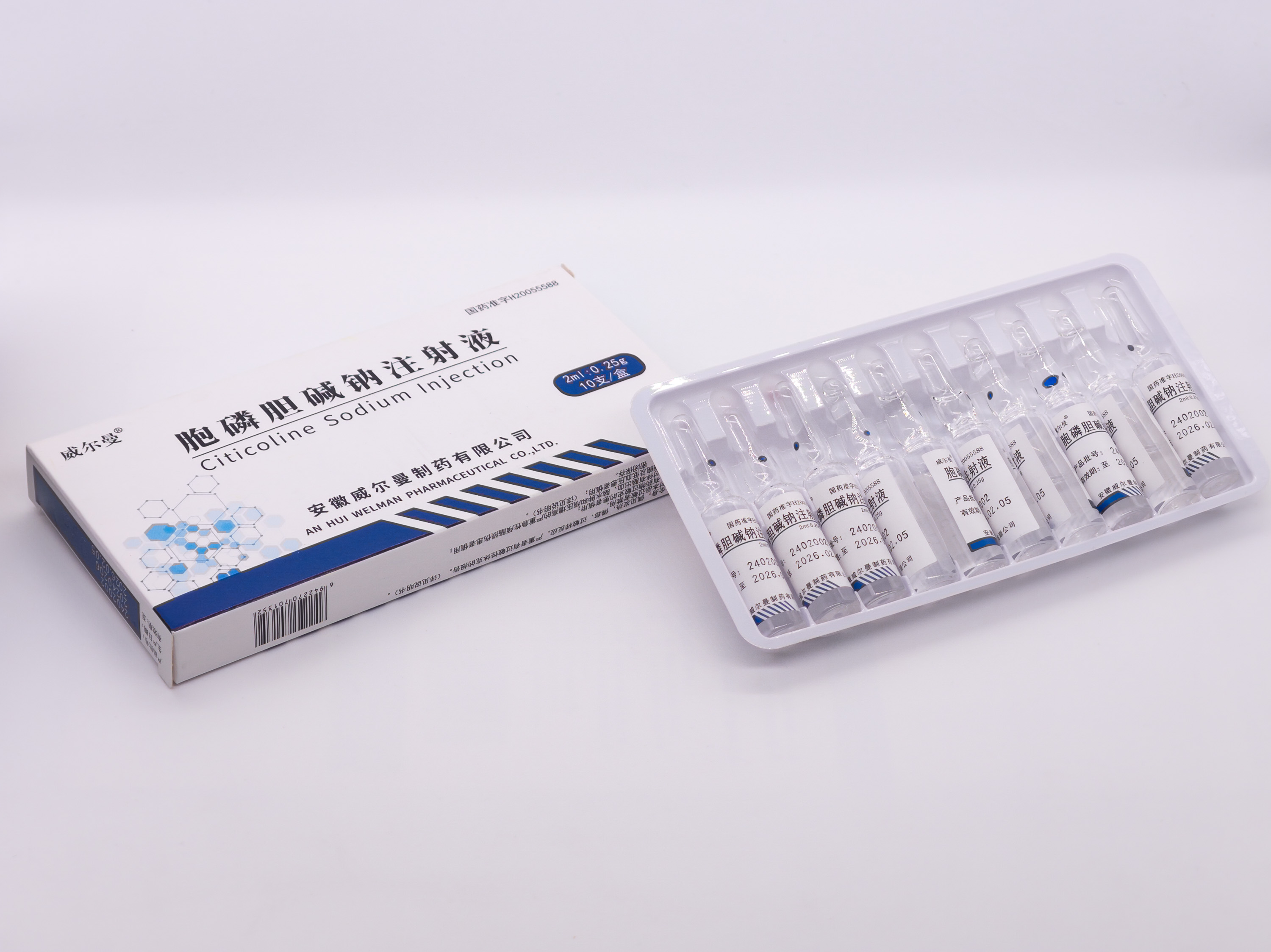 胞磷胆碱钠注射液